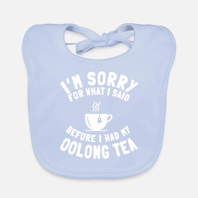 Oolong Tea Organic Baby Bibs