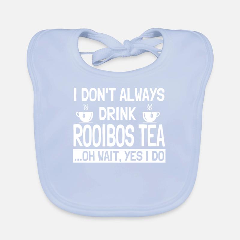 Rooibos Tea Saying Organic Baby Bibs