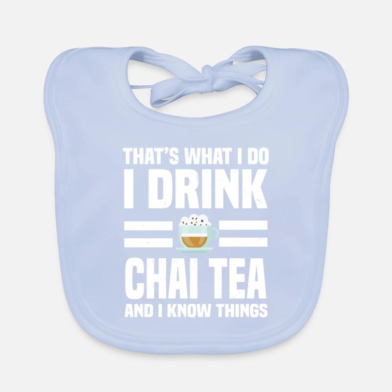 Cooler Chai Tee Spruch Baby Bio-Lätzchen