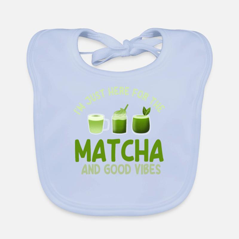 Matcha Latte Bavoir bio Bébé