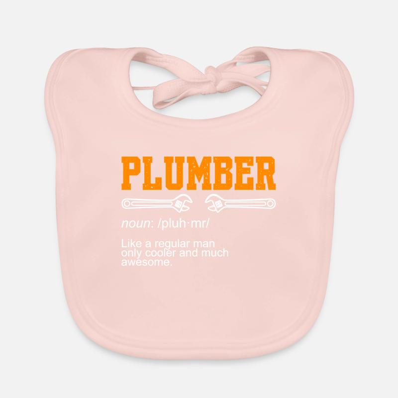Nom plombier Pluh Mr Bavoir bio Bébé