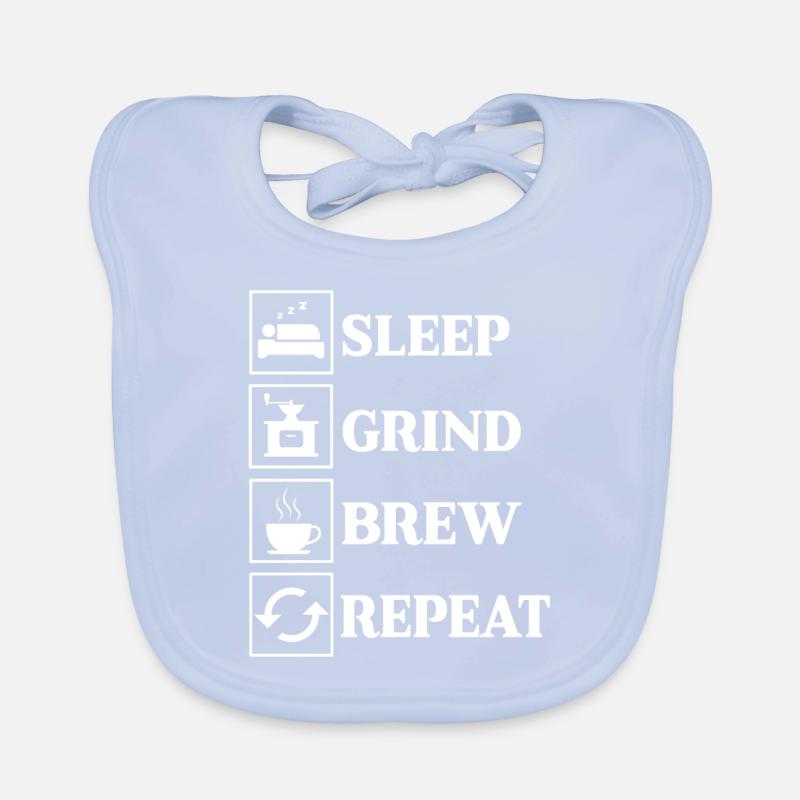 Tolles Manuelles Kaffeemühlen Geschenk Baby Bio-Lätzchen