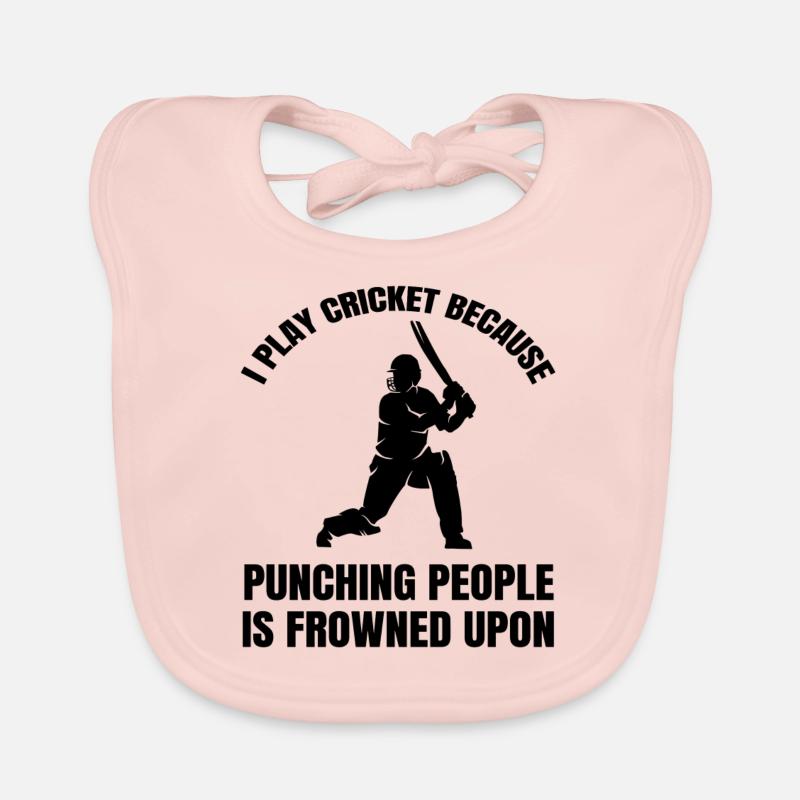 Cricket Cricket Équipe de Cricket Équipe de Cricket Bavoir bio Bébé