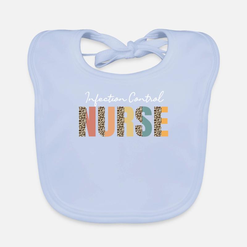 Hygiene Krankenschwester Leopardmuster Baby Bio-Lätzchen