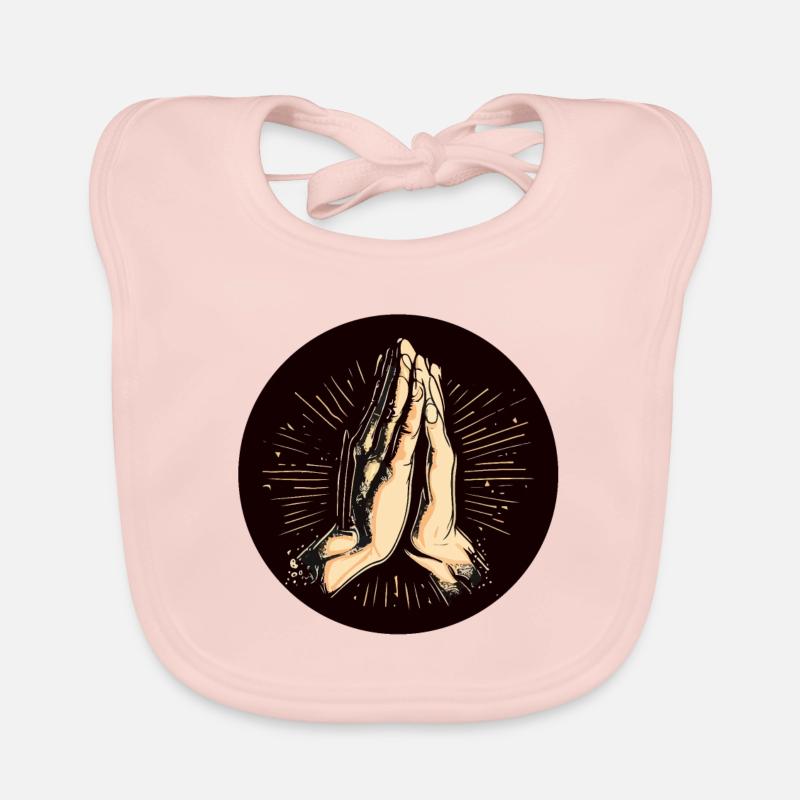 YOUR HANDS PRAY Organic Baby Bibs