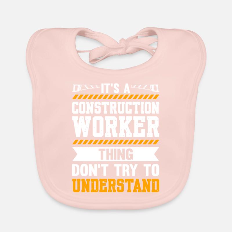 C’est une affaire de travailleur de la construction Bavoir bio Bébé