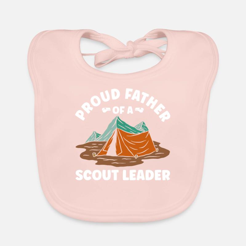 Fier Faher d’un chef scout Bavoir bio Bébé