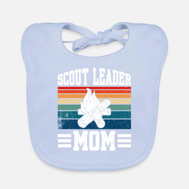 Chef scout Maman Chef scout Bavoir bio Bébé