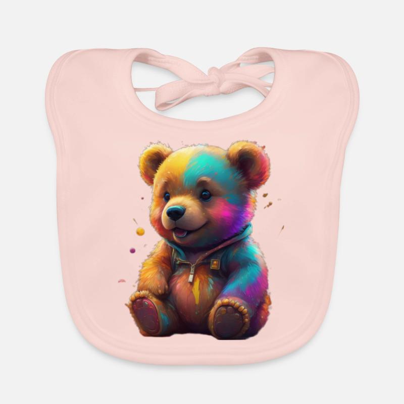 Teddybär Baby Bio-Lätzchen