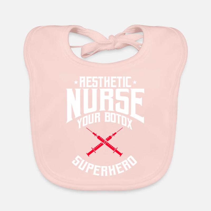 Infirmière esthétique Dicton Bavoir bio Bébé