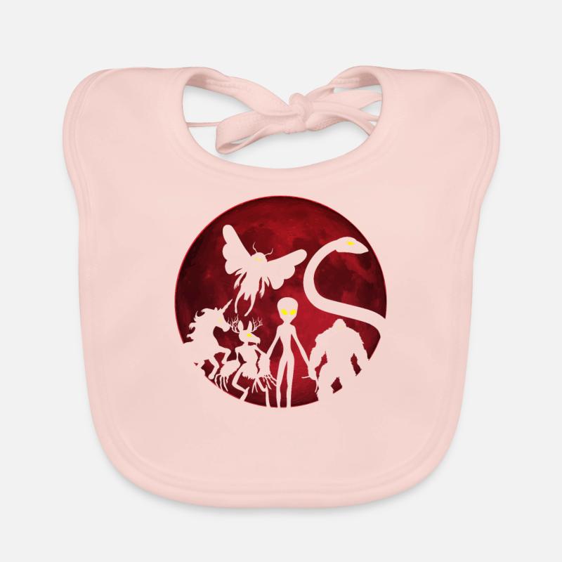 Cryptozoology Cryptids Crew Baby Bio-Lätzchen