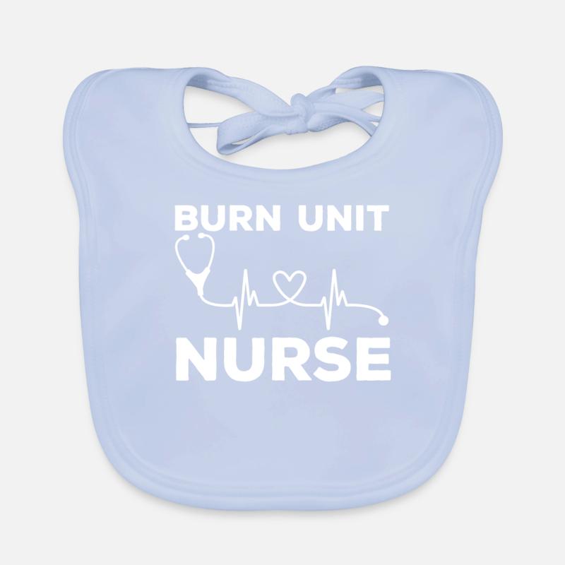 Cadeau d’infirmière brûlée Bavoir bio Bébé