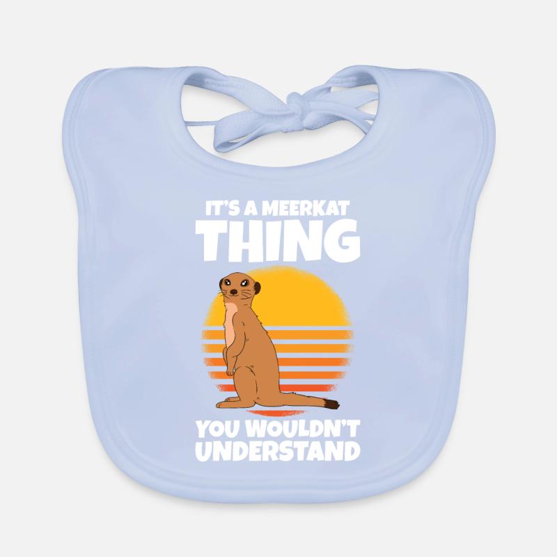 C’est une chose de suricate Bavoir bio Bébé