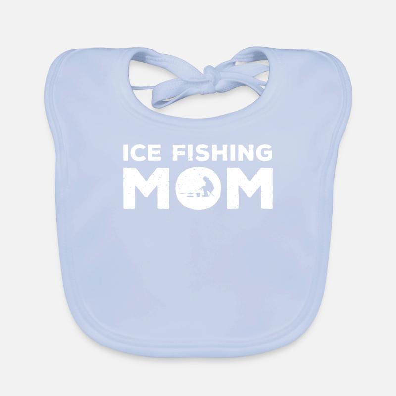 Großer Eisfischen Mama Muttertag Baby Bio-Lätzchen