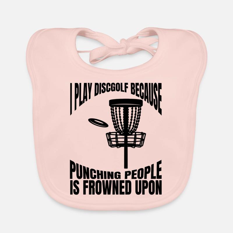 Disc golf dicton disc golfers drôles disc golfeurs Bavoir bio Bébé