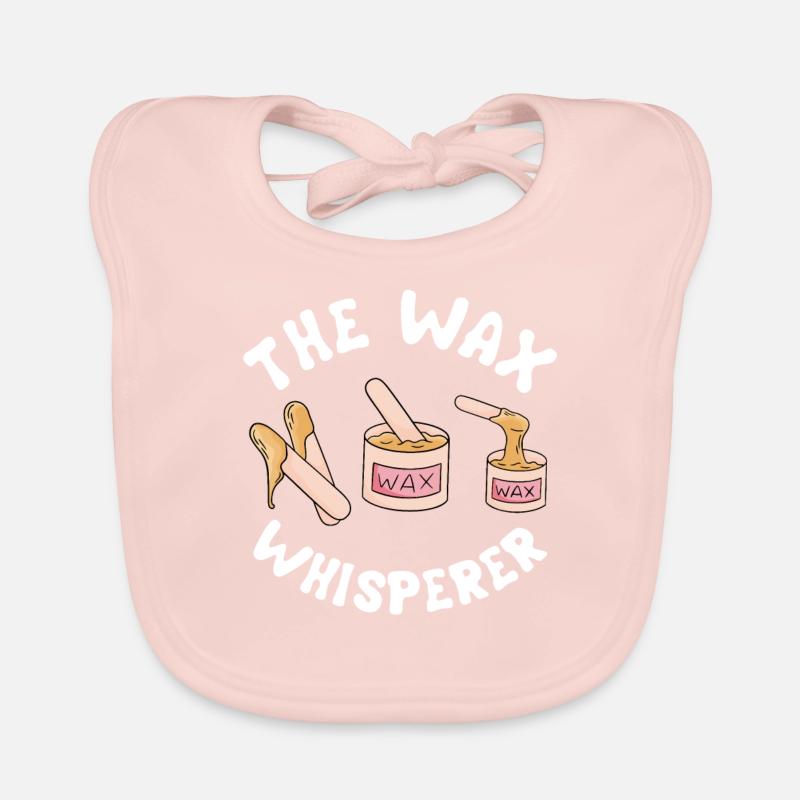 The Wax Whsiperer Organic Baby Bibs