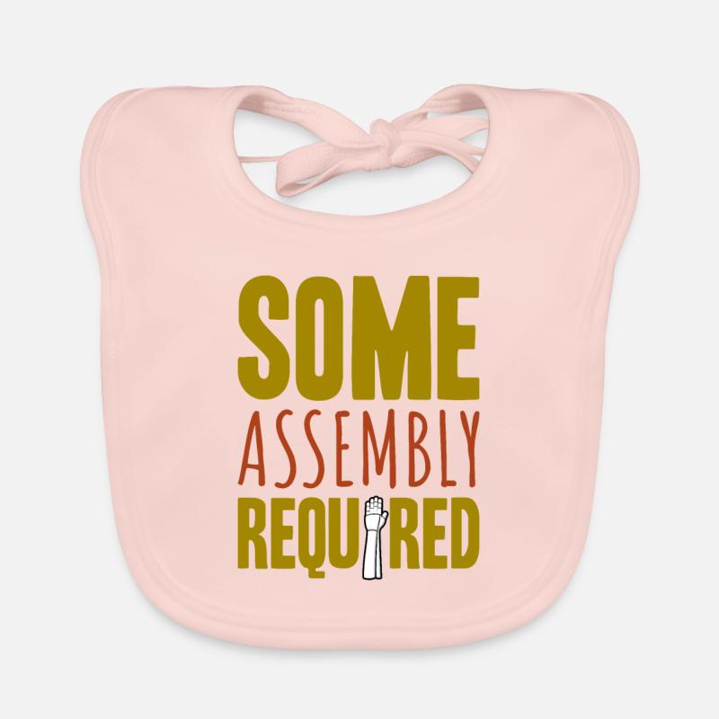 Some Assembly Required Baby Bio-Lätzchen