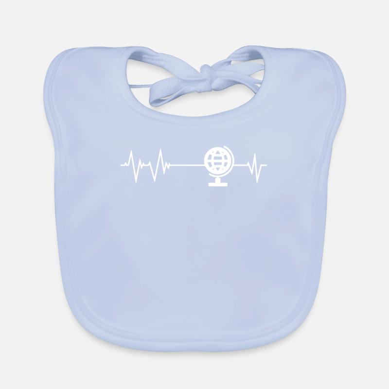 Globus Herzschlag Baby Bio-Lätzchen