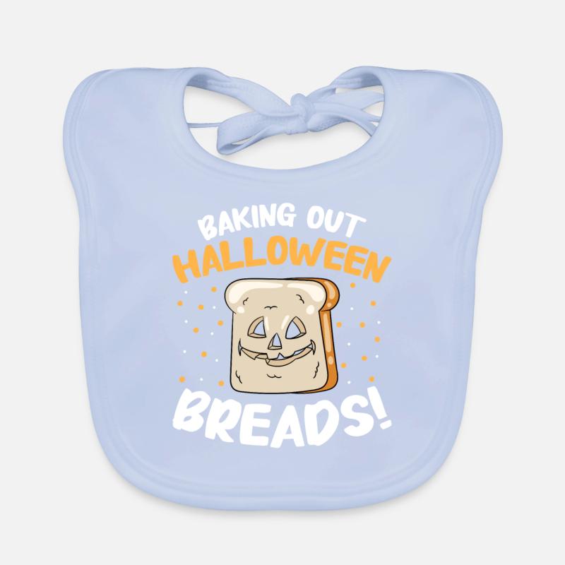 Bäcker Halloween Geschenke Konditor Baby Bio-Lätzchen