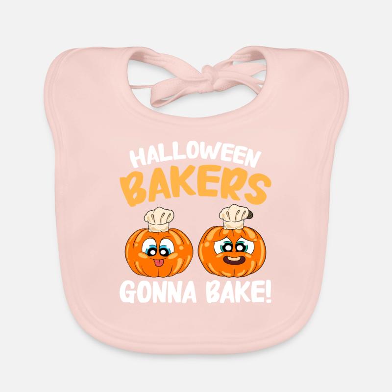 Bäcker Halloween Geschenke Konditor Baby Bio-Lätzchen