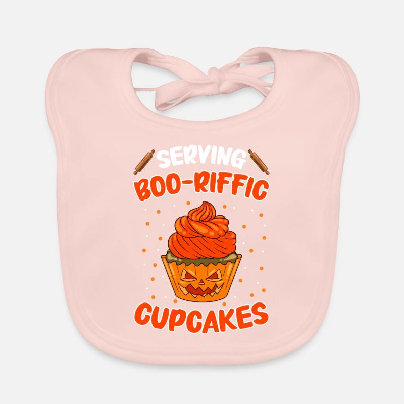 Bäcker Halloween Geschenke Konditor Baby Bio-Lätzchen