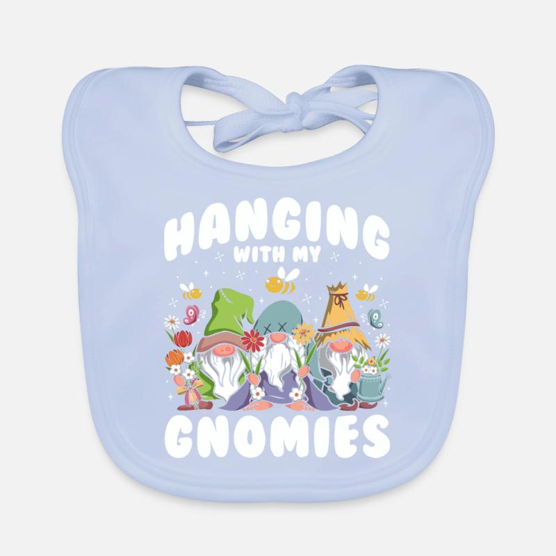 Traîner avec mes gnomies Bavoir bio Bébé