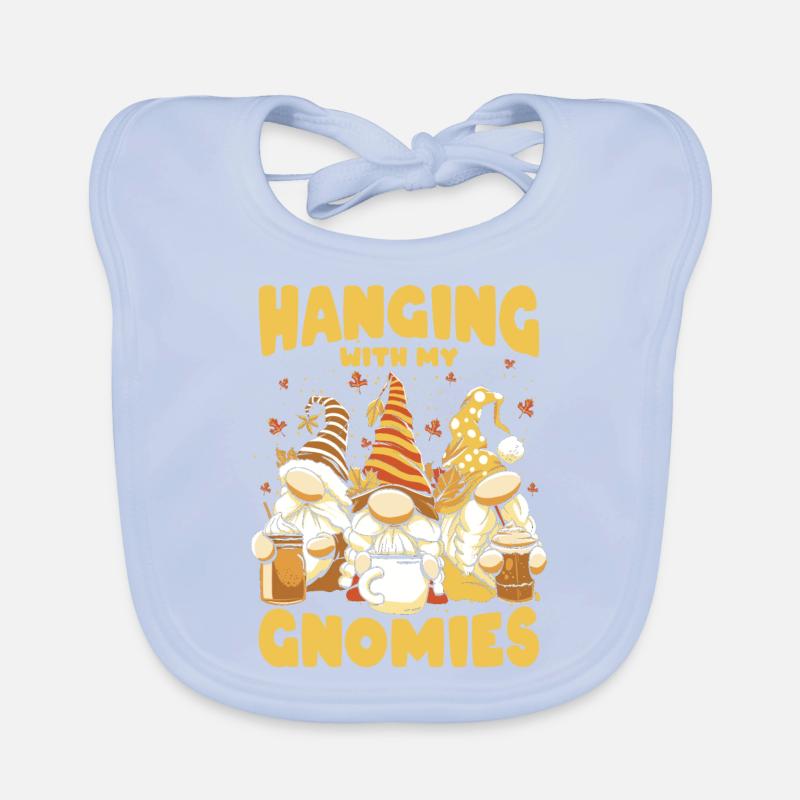 Traîner avec mes gnomies Bavoir bio Bébé