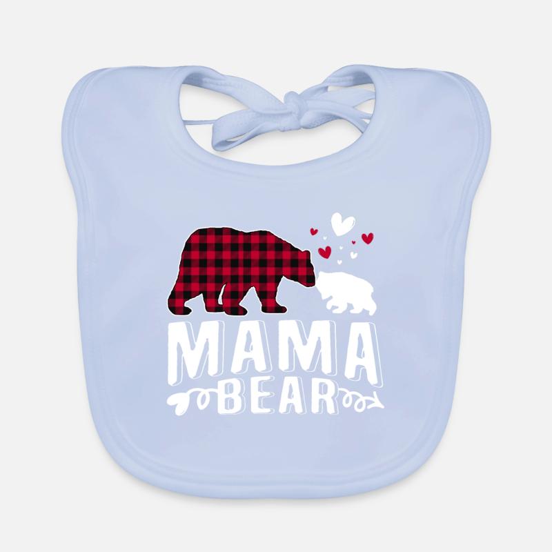 Maman Ours Bavoir bio Bébé