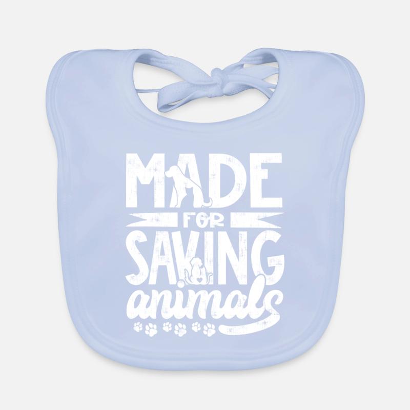 Made For Saving Animals Baby Bio-Lätzchen