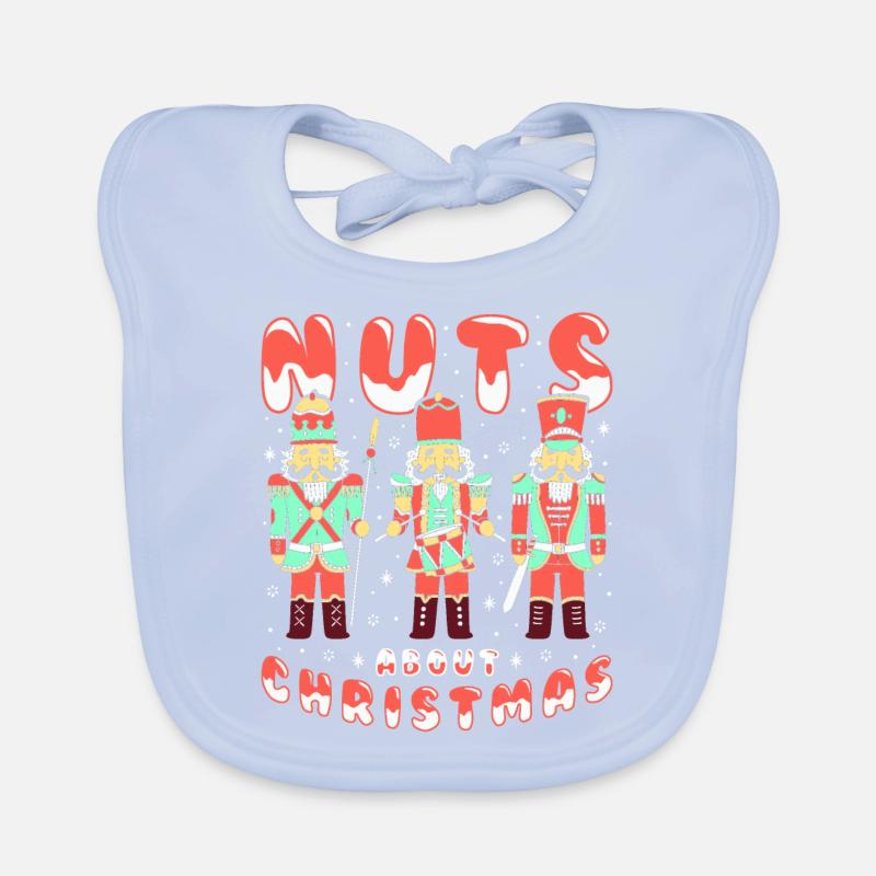 Nuts About Christmas Baby Bio-Lätzchen