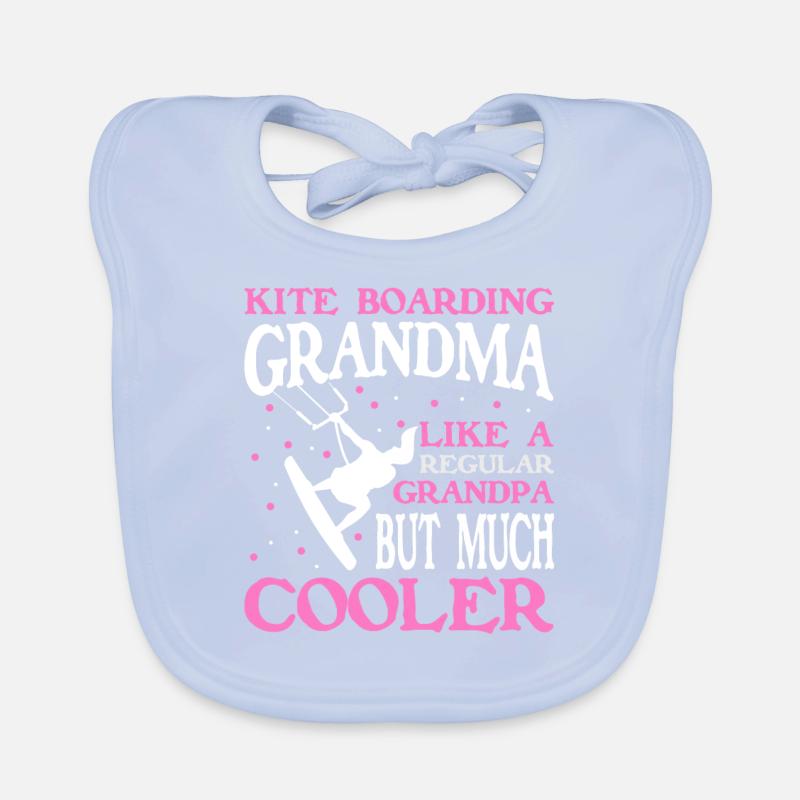Kitesurf Kitesurf Kitesurf Kiteboarder Bavoir bio Bébé