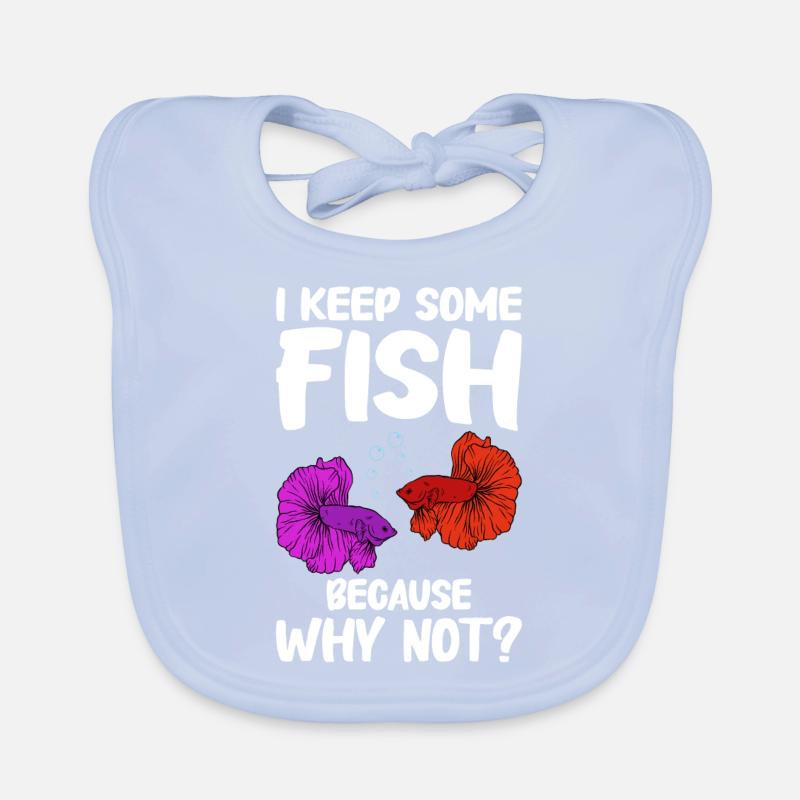 Aquaristics, Fish farming, Aquarists Organic Baby Bibs