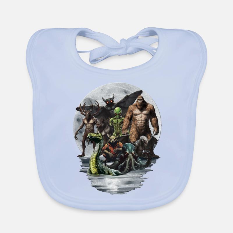 Cryptid Group Organic Baby Bibs