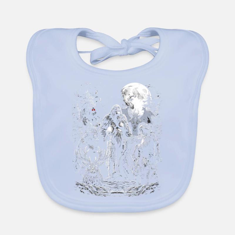 Cryptids Group Organic Baby Bibs