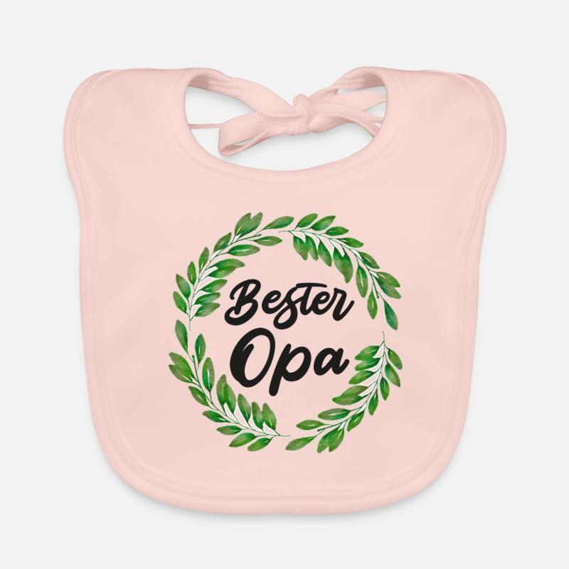 Bester Opi Grosspapi Opa Schweizer Opi Großpapa Baby Bio-Lätzchen