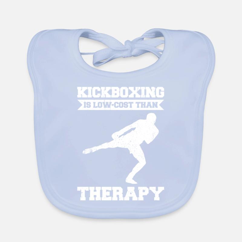 Kickboxen Kickboxer Kickboxing Bavoir bio Bébé
