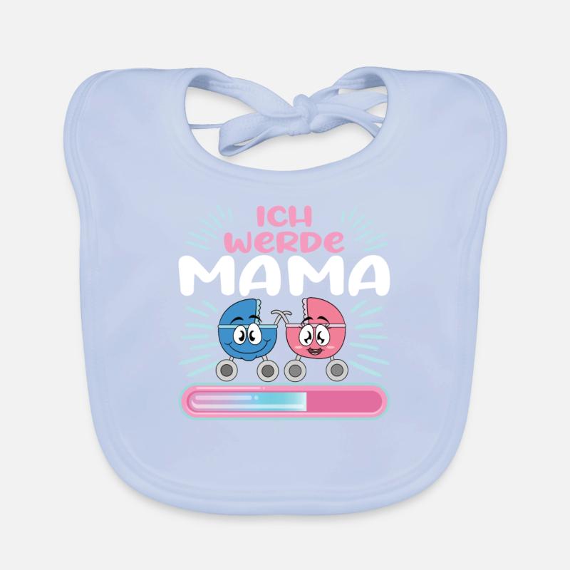 Mama 2024 werdende Mutter Schwangerschaft Baby Bio-Lätzchen