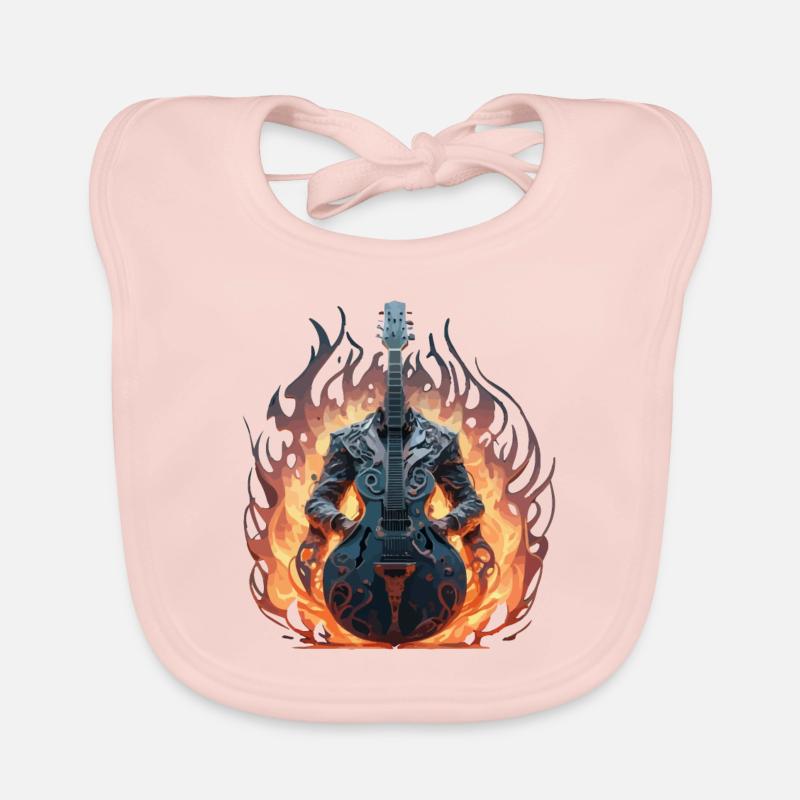 GUITAR Organic Baby Bibs