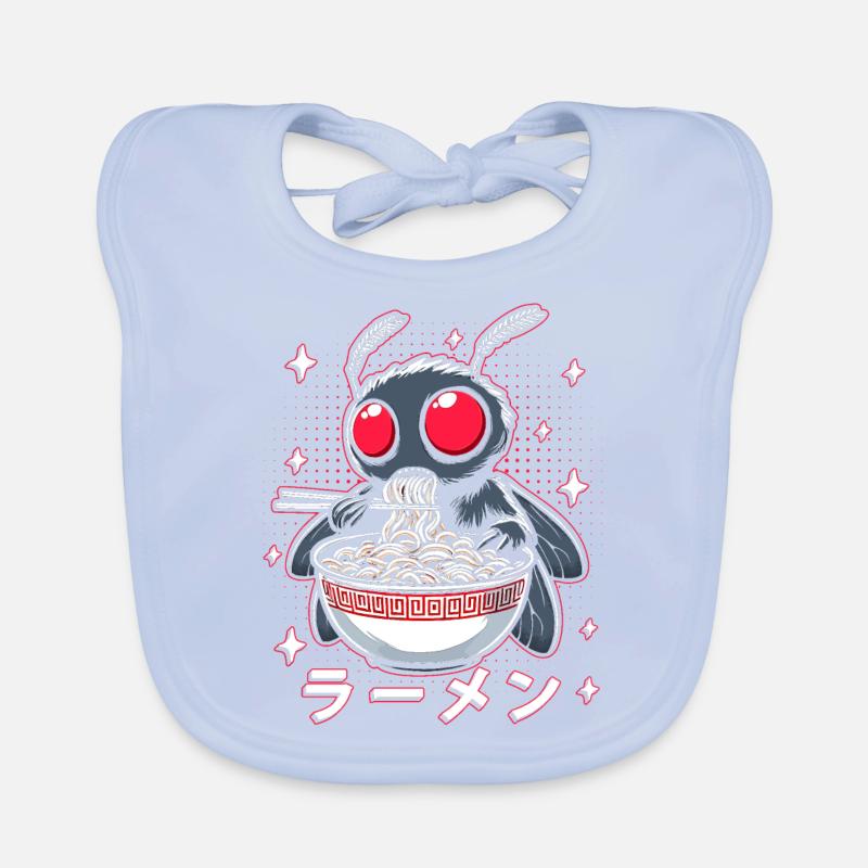 Nouilles Ramen Mothman Bavoir bio Bébé