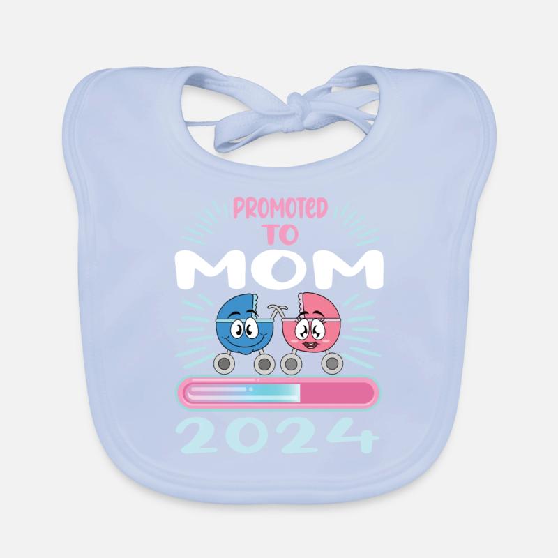 Mama 2024 Werdende Mutter Schwangerschaft Baby Bio-Lätzchen