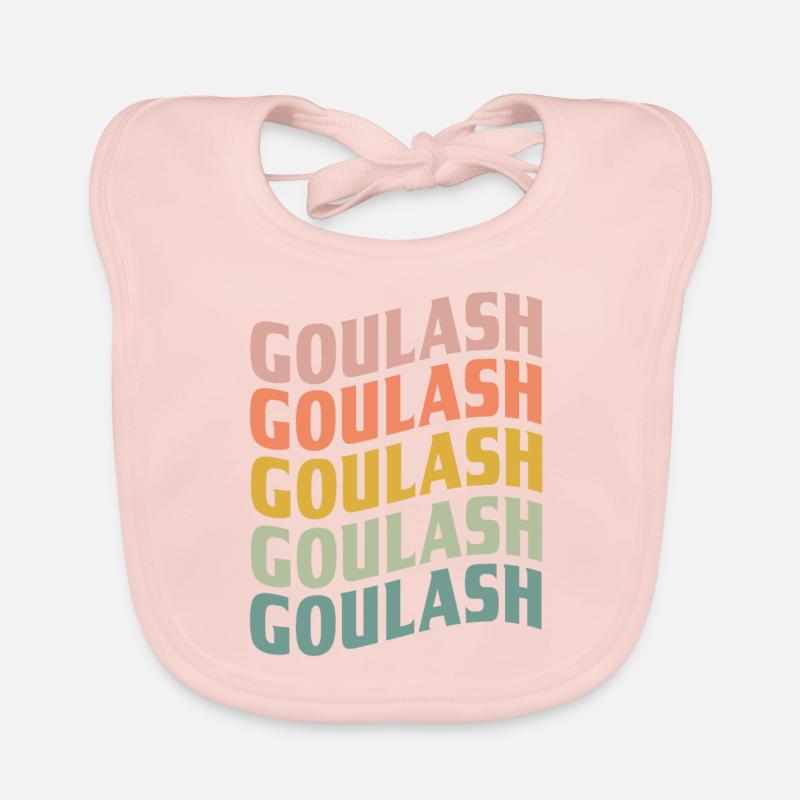 Authentisches Ungarisches Gulasch Baby Bio-Lätzchen