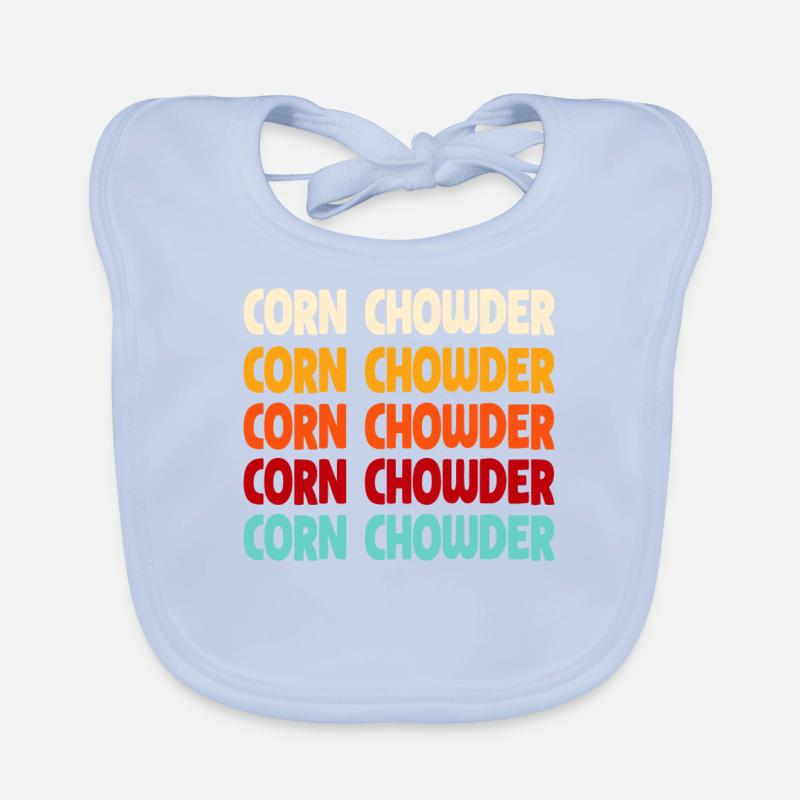 Corn soup Organic Baby Bibs