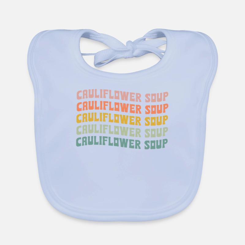 Soupe de chou-fleur Bavoir bio Bébé