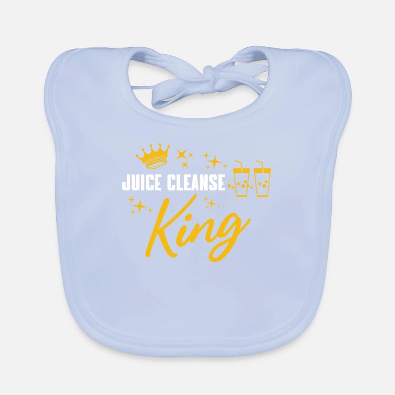 Roi de la cure de jus Bavoir bio Bébé