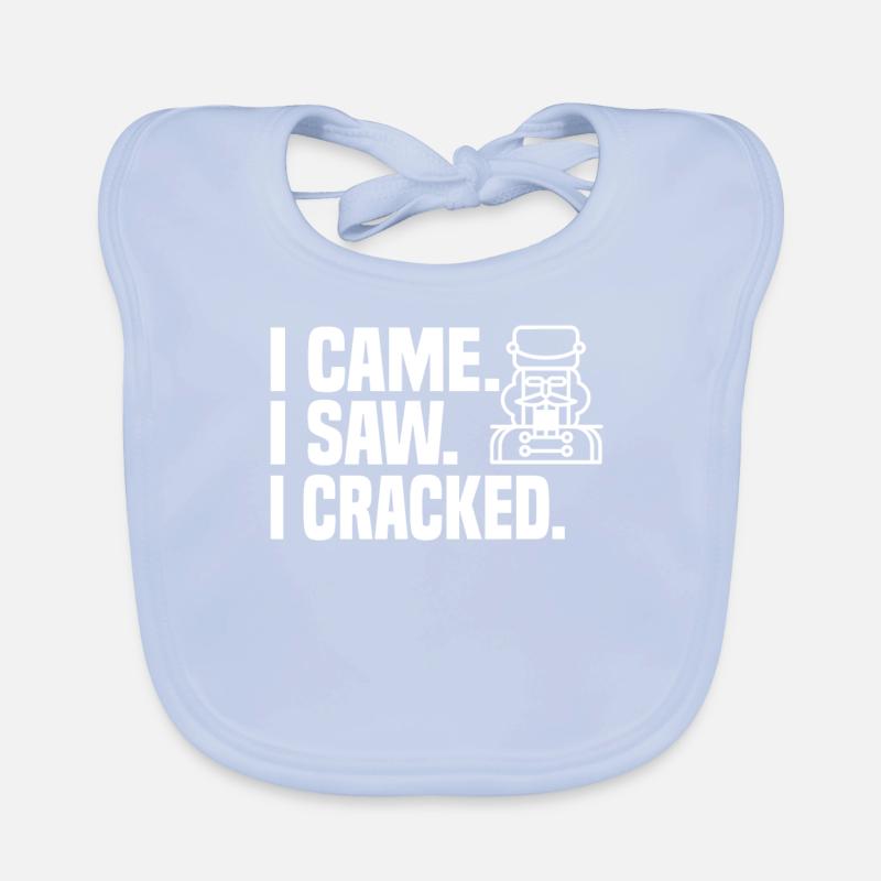 Funny Nutcracker Gift Organic Baby Bibs