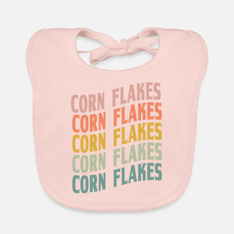 Flocons de maïs Bavoir bio Bébé