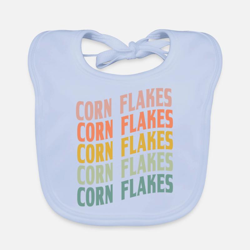 Corn flakes Organic Baby Bibs