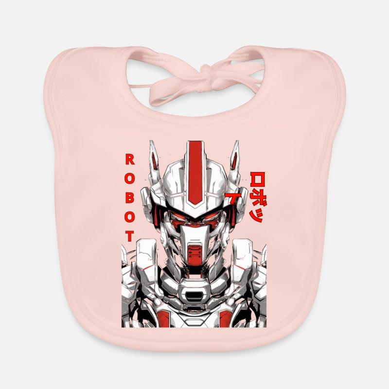 Guardian Robot Organic Baby Bibs