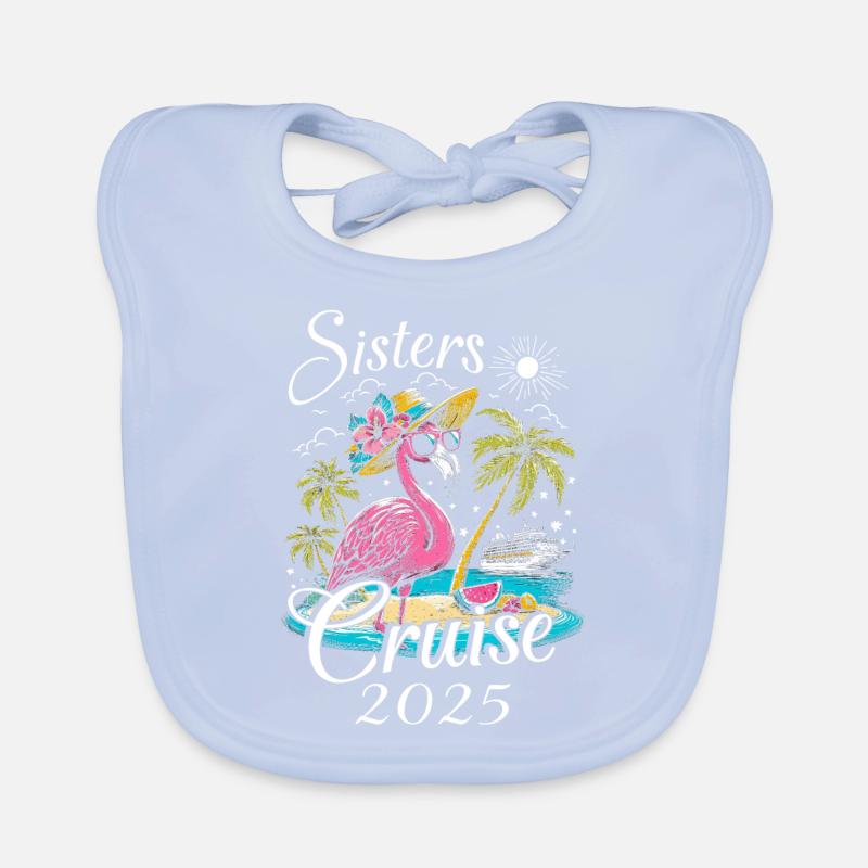 Croisière Sisters 2025 Bavoir bio Bébé