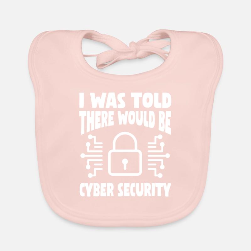 Cyber Best PrCyber Security T-shirt Baby Bio-Lätzchen